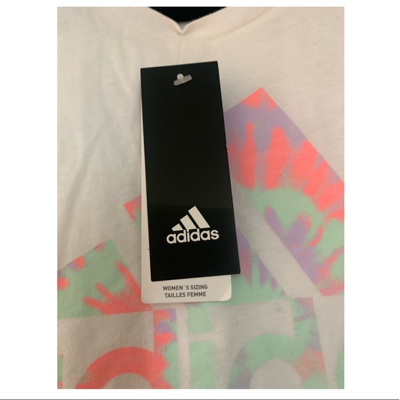 ADIDAS Tank Top with Tie Dye Logo - Picture 2 of 4